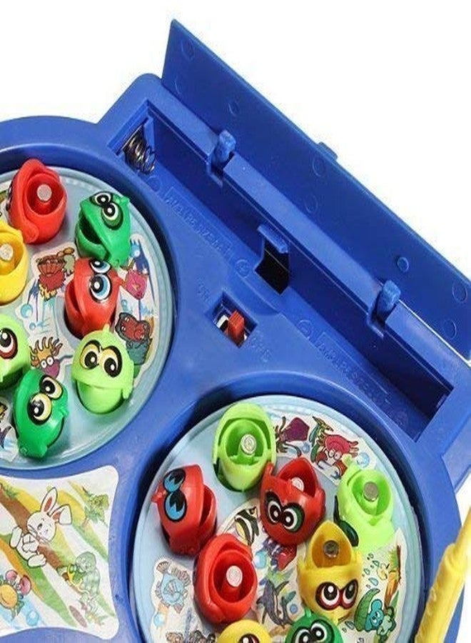 Quasar Magnetic Fishing Sea Animals Cartoon Shape Game Educational Non Toxic Eco-Friendly Function Fish catching Game for Kids Best for Gift - Multicolor - Image 2